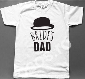 Căsătorie - Tricou personalizat bărbătesc - Bride's dad