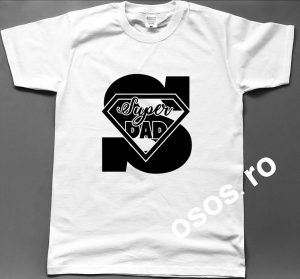Tricouri personalizate - Tricou barbatesc - Super Dad