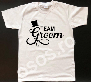 Tricou personalizat bărbătesc Team Groom [0]