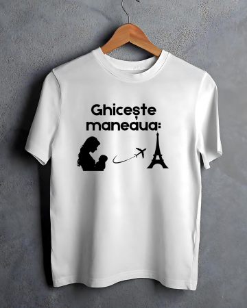 Tricouri de vacanta - TRICOU PERSONALIZAT PENTRU BARBATI - Ghiceste maneaua 2