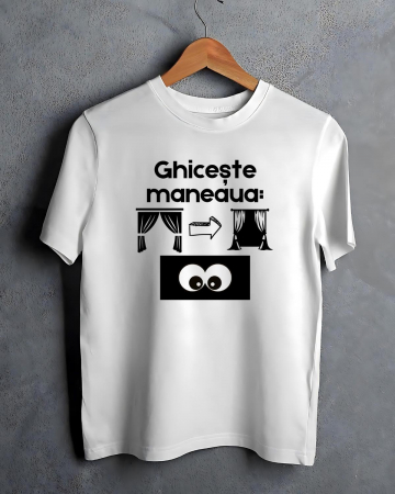 Tricouri de vacanta - TRICOU PERSONALIZAT PENTRU BARBATI - Ghiceste maneaua 3
