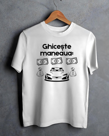 Tricouri de vacanta - TRICOU PERSONALIZAT PENTRU BARBATI - Ghiceste maneaua 5