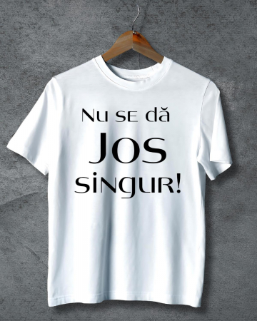 Tricouri de agatat - TRICOU PERSONALIZAT PENTRU BARBATI - Nu se da jos singur