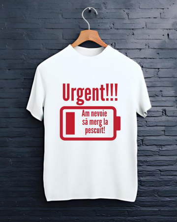 Tricouri personalizate bărbaţi - TRICOU PERSONALIZAT PENTRU PESCARI - Unrgent!!! Am nevoie sa merg la pescuit
