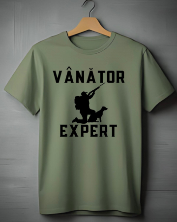 Tricouri vanatori - TRICOU PERSONALIZAT PENTRU VANATORI - Vanator Expert