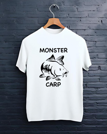 Tricouri personalizate bărbaţi - TRICOU PERSONALIZAT PENTRU PESCARI - Monster Carp