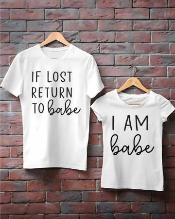 Valentine's Day - TRICOURI DE CUPLU - If lost returt to babe. I am babe