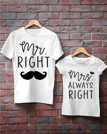 Valentine's Day - TRICOURI DE CUPLU  - Mr right, Mrs always right