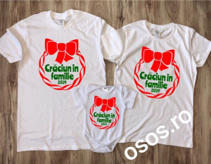 Tricouri personalizate familie - Tricouri Familie - Craciun in Familie