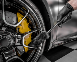 Brush cleaning wheels – Perie curatare jante cu peri din lana [2]