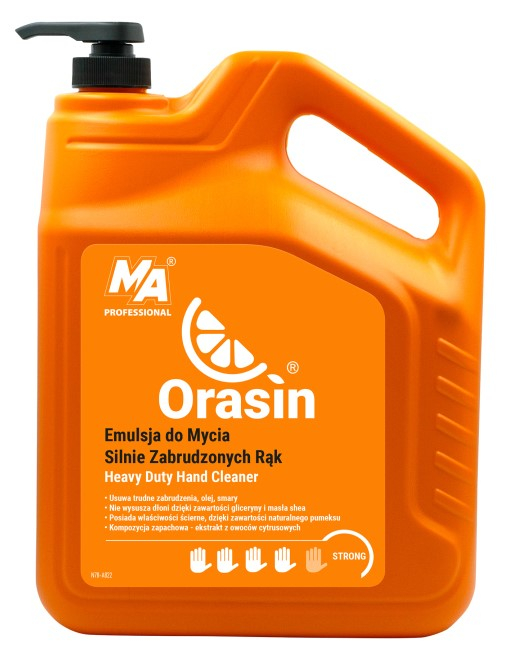Havy duty hand cleaner - Emulsie pentru spălarea mâinilor foarte murdare, fara apa. bidon cu pompita 5,d kg5 [1]