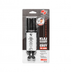 Adezivi bicomponenti - Adeziv structural pentru plastic - gri – seringa dubla 25 ml