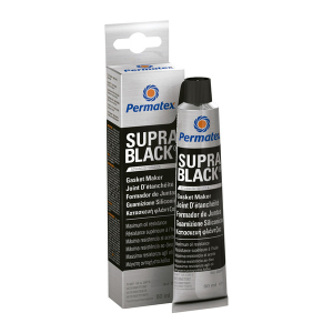 Etansanti elastici - Silicon RTV negru - Rezistenta maxima la ulei - tub 80 ml