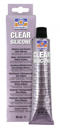 Etansanti elastici - Silicon adeziv etansant transparent, blister 80 ml