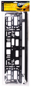 Accesorii auto - Suport de fixare numere inmatriculare – negru