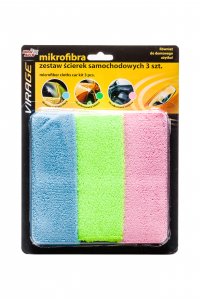 Curatare interior - Set de lavete din microfibre - set 3 buc