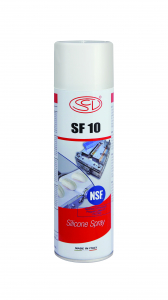 Lubrifianti - SF 10 - Spray lubrifiant siliconic pentru industria alimentara - 500 ml