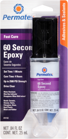 Adezivi bicomponenti - Adeziv epoxidic gel universal transparent - seringa dubla 25 ml