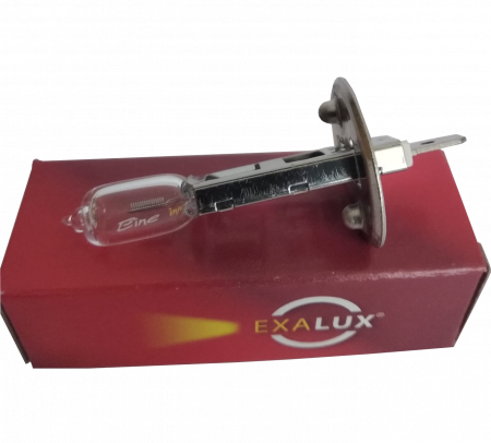 Becuri de far - Bec halogen EXALUX-H1 12V, 55W, P14.5S