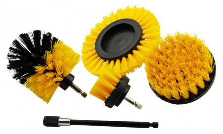 Alte accesorii - Brush set – Set 5 perii curatare utilizate cu o masina de insurubat cu acumulator