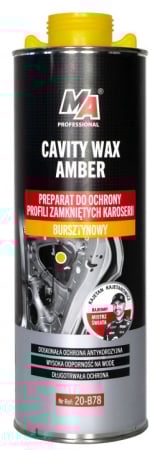 Intretinere si reparatii auto - Cavity wax – Ceara pentru cavitati, amber, bidon 1 L