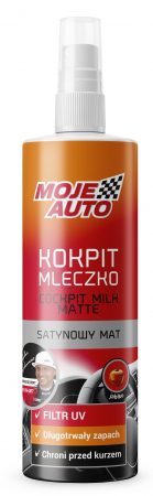 Cosmetice intretinere auto - Cokpit milk matte - Lapte pentru intretinere bord mat mar, pulverizator 300 ml
