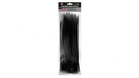 Coliere de fixare din plastic - negre, set 100 buc. [4]
