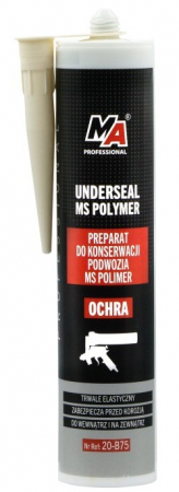 Mentenanta si reparatii - Mastic pulverizabil pentru protejarea și conservarea șasiului pe bază de „MS polimer”, cartus 290 ml