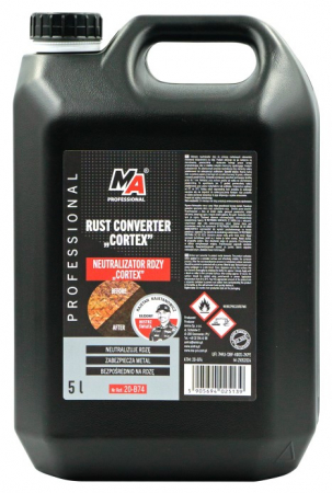 Intretinere si reparatii auto - Rust converter „ CORTEX” -  Convertor de rugină „CORTEX”, bidon 5 L