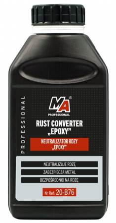 Mentenanta si reparatii - Rust converter + epoxy primer 2 in 1  -  Convertor de rugină  + grund epoxidic 2 în 1 bidon 500 ml