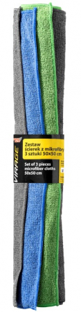 Alte accesorii - Set 3 bucati lavete microfibra 50x50 cm