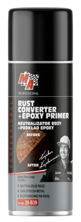 Mentenanta si reparatii - Spray convertor de rugină(pasivizare) pe bază de  rasini epoxidice, 400 ml