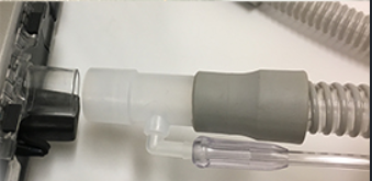 Conector CPAP pentru aport de oxigen [3]