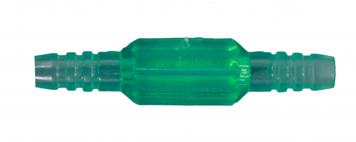 Conector fix, verde, conectare: furtun perimetru la canula nazala/ masca oxigen [2]
