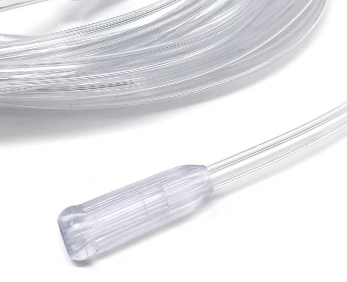 Furtun perimetru, transparent, 7.6 m, nervuri antistrangulare [2]