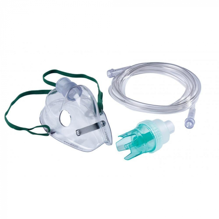 Masca oxigen cu Nebulizator 5cc, Adult, furtun 2.1 m [2]