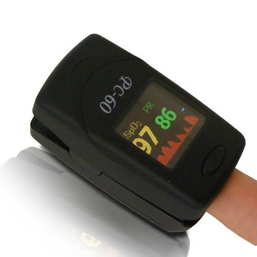 Pulsoximetru PC‐60C (OLED display, SpO2, PR, PI & Plethysmogram) [2]