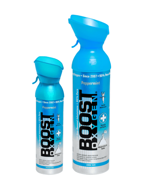 Spray cu inhalator, oxigen concentratie 95%, Menta - Boost Oxygen [1]