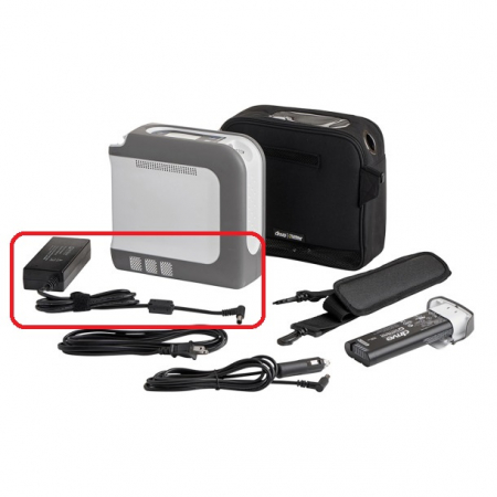 Alimentator priza, AC 100-240V, 120 W, concentrator portabil - iGo2 DeVilbiss [1]