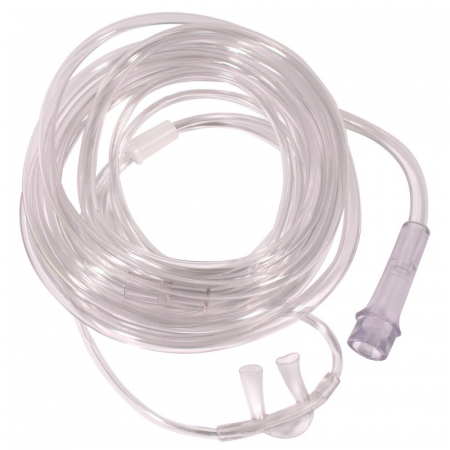 Canule nazale - Canula nazala, Adult, 2.1m, 5 LPM, transparenta, narine curbate si evazate