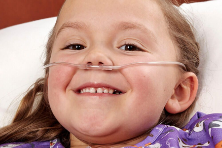 Canule nazale - Canulă nazală pediatrică pentru oxigen, cu pronguri curbate, 2,1 m – Wellell
