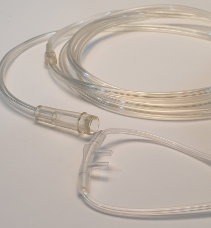 Canule nazale - Canula nazala SOFT, Pediatrica (2 - 11 ani), 2m, 3 LPM, narine silicon, drepte si cilindrice