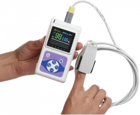 Pulsoximetru profesional Contec CMS60D, senzor reglabil pt. adult, copil sau nou nascut [4]