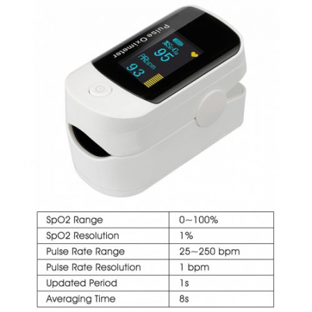Pulsoximetru BiPPEX, display OLED [11]