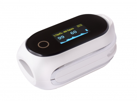 Pulsoximetru pentru deget - Pulsoximetru PF-10A, display OLED si acumulator - Drive DeVilbiss