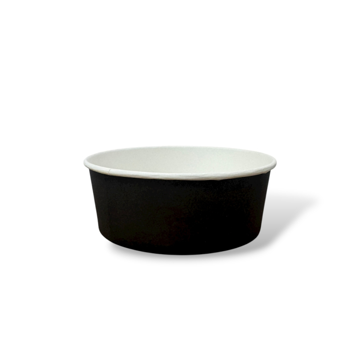 Bol salată carton negru 18 oz (550 cc) | Set 50 buc [1]