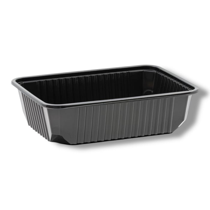 Caserolă PP Microunde 1000 cc – set 50 buc cu capac | Ambalaje alimentare, catering, take-away [1]