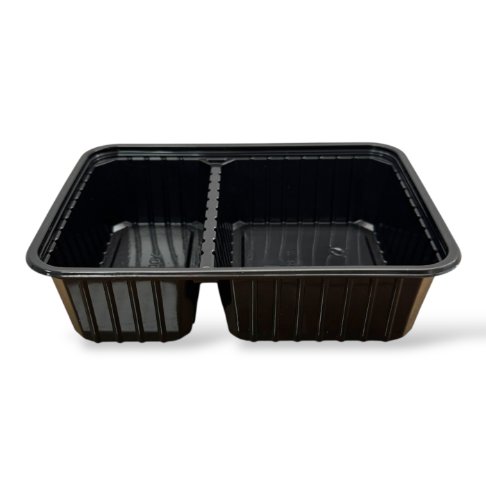 Caserola PP Microunde 2 compartimente 700 cc – Set 50 buc [1]