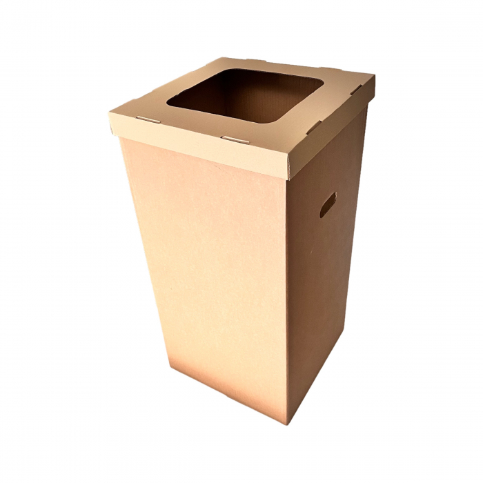 Cos gunoi carton cu capac, 120 litri (Sticla) [2]