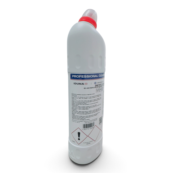 Detergent gel acid profesional IDUNA Sanitary Cleaner 1kg - PackToGo.ro [2]